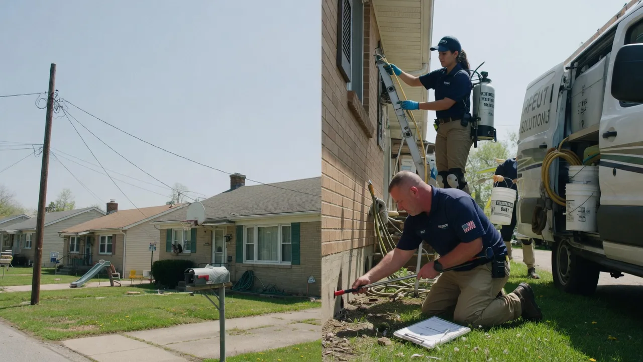 Pest Control Roach Exterminator in Pleasantville, OH near me